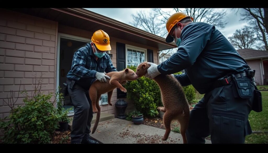 Professional humane wildlife management